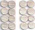 Ahmad Shah, Silver (13), Rupee, Shahjahanabad Mint, all different date combinations. Very 