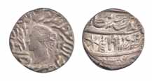 Jaswant Singh, Silver, Rupee, with the name and portrait of Queen Victoria, VS 1910, star 