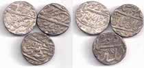 Silver (3), Rupee, Mughal and Regal issues, various rulers and varieties. Fine to Very Fin
