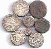 Mixed lot of Silver (6) and Copper (2) Coins, various denominations, types and varieties. 
