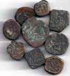 Mixed lot of States copper (12), Radhanpur , Ratlam, Jaora, etc. Various states of preserv
