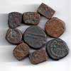 Assorted lot of Coppers (8), Sirohi (2), Makrai, Dungarpur (4), and Bundi states. Fine to 