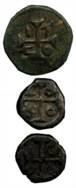 Diu, Copper (5), Atia (3) and ½ Atia (2), different dates. About Very Fine, Scarce. 5 coin