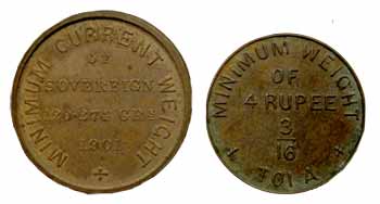 Weights of Sovereign (Guinea), Bronze, Minimum Current Weight of Sovereign 120.274 GRS, 19