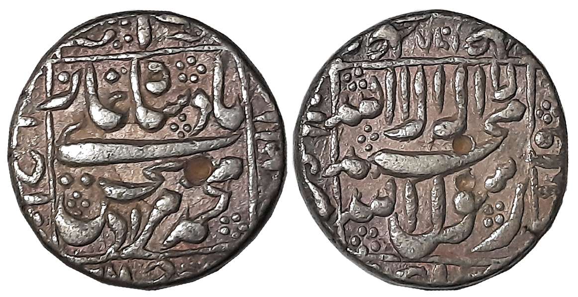 Murad Bakhsh, Silver Rupee, 11.41g, Ahmedabad Mint, AH 1068, central inscription within sq