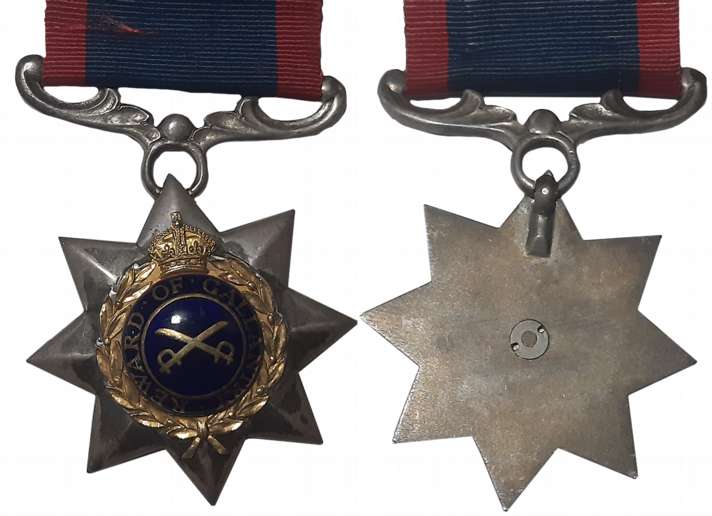 Indian Order of Merit (IOM), 1945-47 issue, Badge, First Class, Silver, Gold & Enamel, 47.