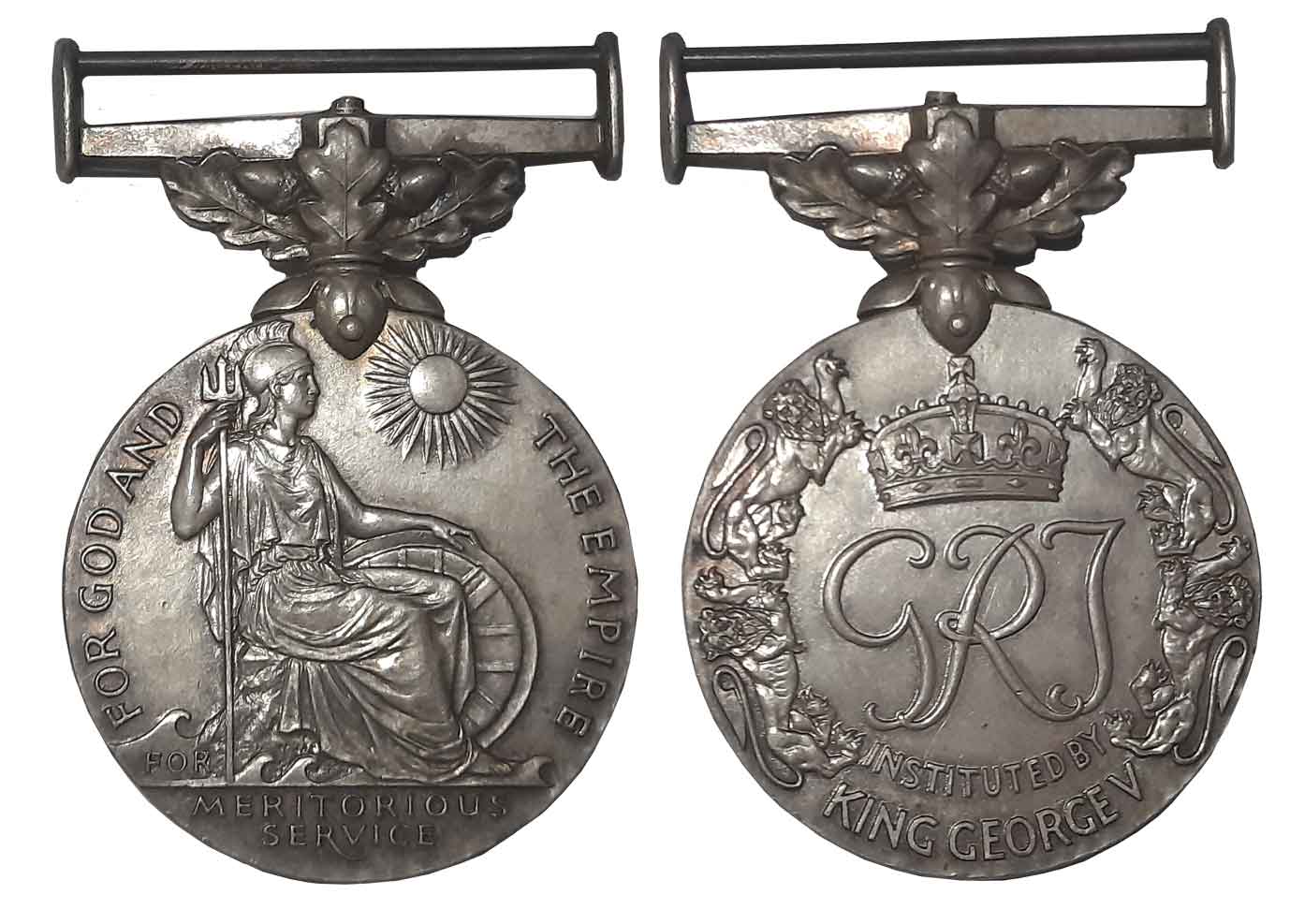 British Empire Medal (BEM), For Meritorious Service, Silver Medal, Bar, Awarded to “3685 H