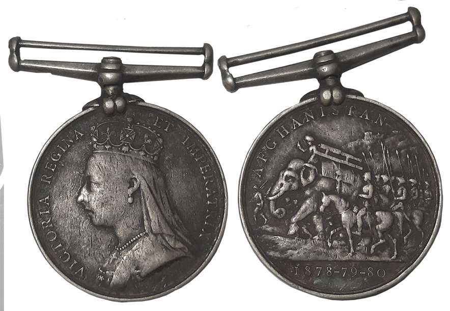 Victoria, 2nd Afghan War, Silver Medal, Afghanistan, 1878-79-80, Awarded to “SEPOY SOMADE 