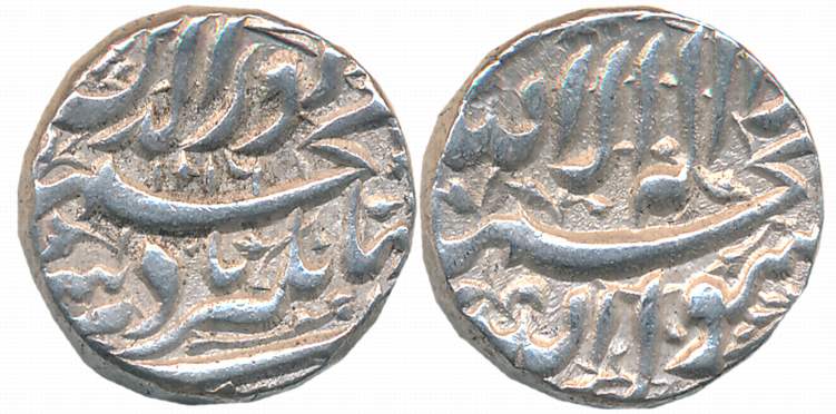 Jahangir, Silver Rupee, 11.42g, “Kalima” type, Elichpur Mint (off flan), AH 1016 (KM# 141.