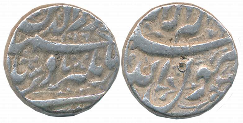 Jahangir, Silver Rupee, 11.37g, “Kalima” type, Elichpur Mint (off flan), AH 1016 (KM# A145