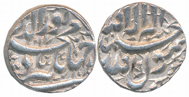 Jahangir, Silver Rupee, 11.45g, “Kalima” type, Elichpur Mint (off flan), AH 1017 (KM# 141.