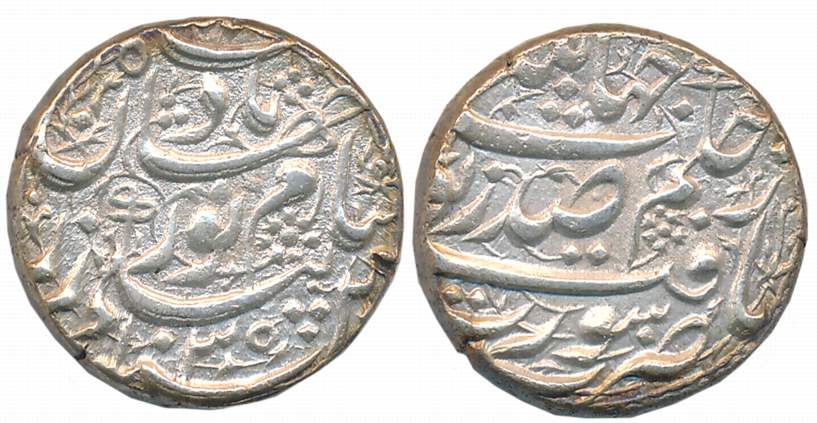 Jahangir, Nurjahan, Silver Rupee, 11.40g, Surat Mint, AH 1035/ RY 20 (KM# 168.6). Extremel
