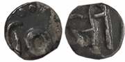 Jayaji Rao, Silver 1/16 Rupee, 0.69g, Lashkar Mint, in the name of Shah Alam II, Devnagari