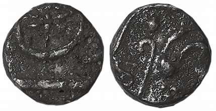 Silver 1/8 Rupee,1.45g, Surat Mint, in the name of Shah Alam II (P. Stevens# 6.172). Corro