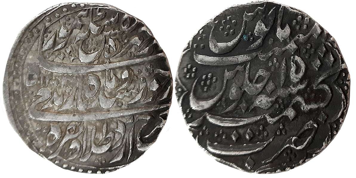 Taimur Shah, Silver Rupee, 10.85g, Kashmir Mint, AH 1203/ RY 15 (KM# 565). Very fine+.