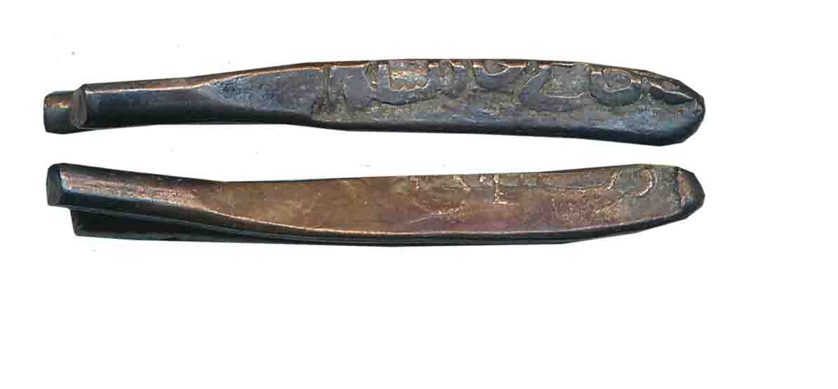 Ali Adil Shah, Silver Larin, 4.66g, Dabul Mint (G&G# BJ37). Very fine.
