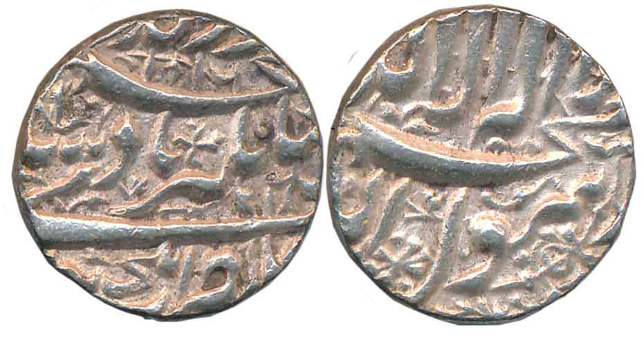 Jahangir, Silver Rupee, 11.42g, “Kalima” type, Elichpur Mint, AH 1016 (KM # 141.5). Extrem