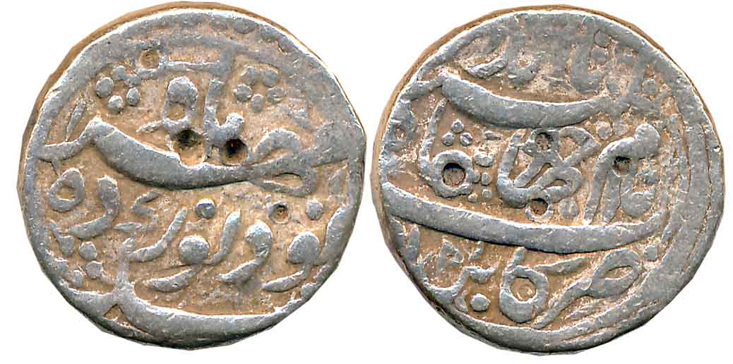 Jahangir, Silver Rupee, 11.27g, Kabul Mint (KM # 149.12). Fine+.