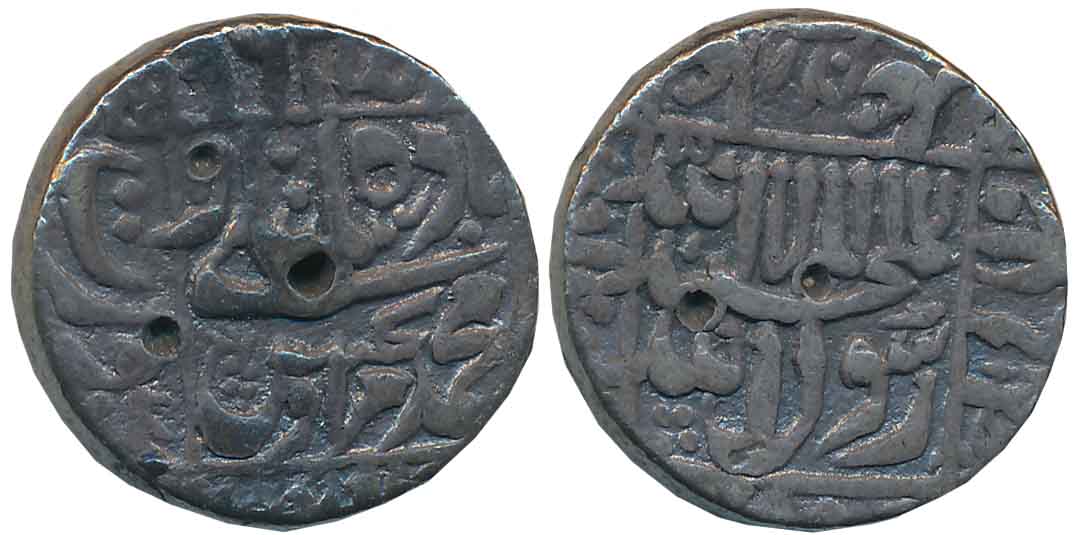 Murad Bakhsh, Silver Rupee, 11.38g, Surat Mint, AH 1068/ RY Ahad, central inscription with