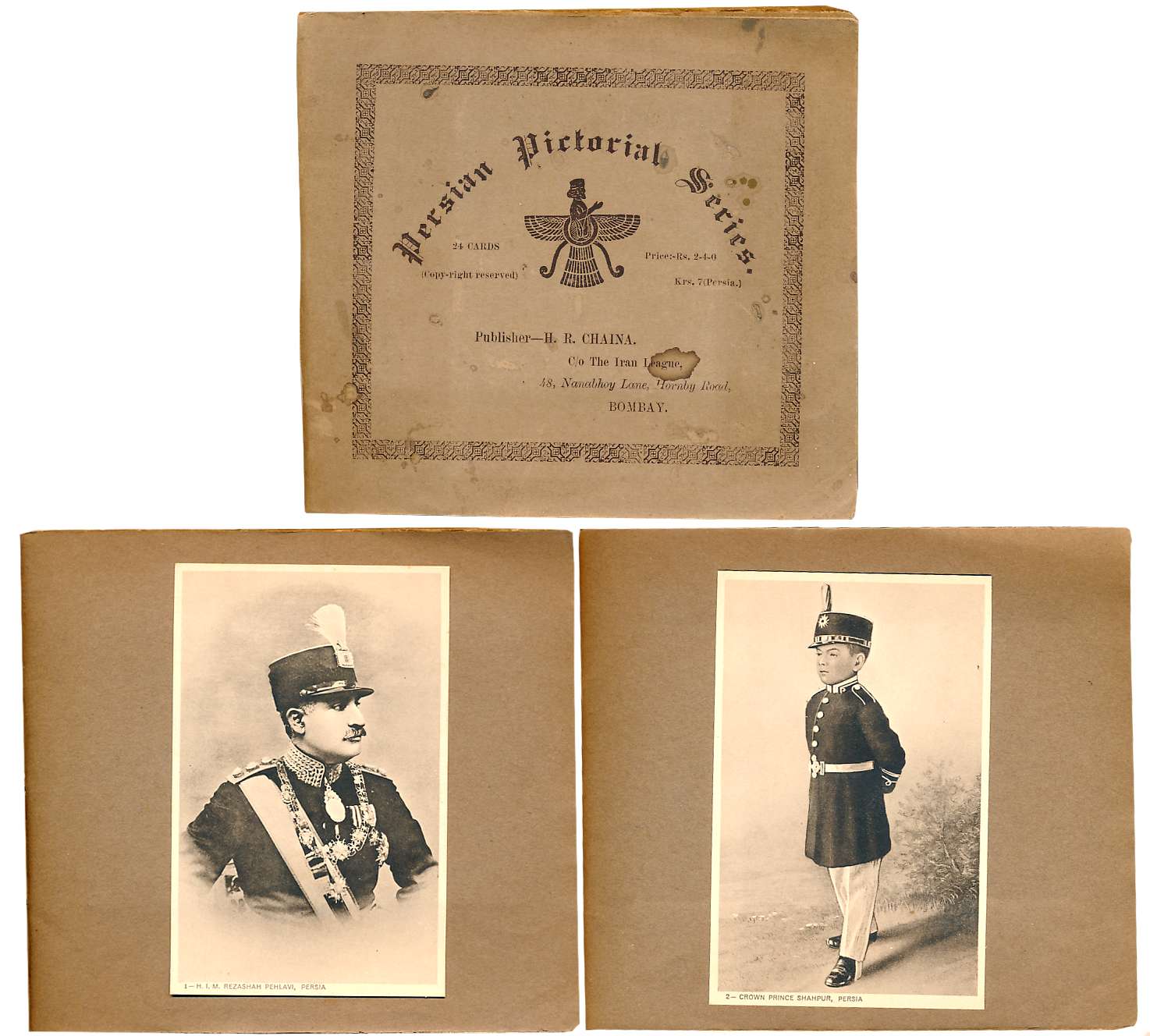 Post Card, Persian Historical Series Post card (24), Publised by H. R. Chaina C/o The Iran
