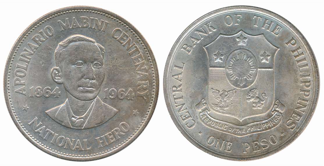 Philippines Republic, Silver Proof 1 Peso, 26.82g, “100th Birth Anniversary of Apolinario 