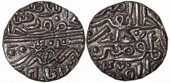 Mahmud I, Billon Tanka, 8.93g, Hadrat Shadiabad Mint, AH (8)47 (G&G# M36). Extremely fine.
