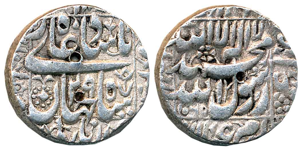 Shah Jahan, Silver Rupee, 11.41g, Multan Mint, AH 1065/ RY 29, central inscription within 