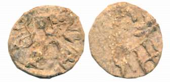 Bodhis of Ancient Eastern Malwa, Monarchical coinage of Tripuri region, Vasubodhi, Lead, 0