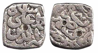 Muhammad Ghazi Shah, Silver, Sasnu, Kashmir Mint (G&G# K118). Test marks, About Very Fine,