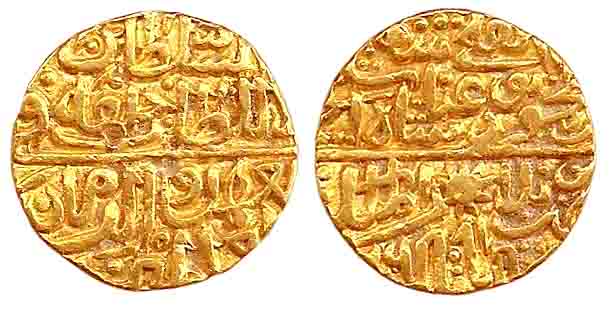 Ghiyas Shah, Gold, Tanka, Dar-ul-Mulk Shadiabad Mint (G&G# M62). Very Fine, Scarce.