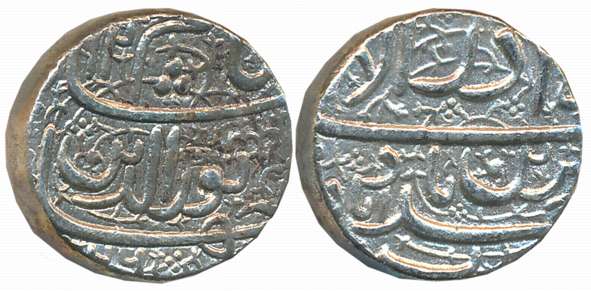 Jahangir, Silver Rupee, 11.35g, “Muzaiyan” Couplet, Ahmedabad Mint, AH 1026/ RY 12, Ilahi 