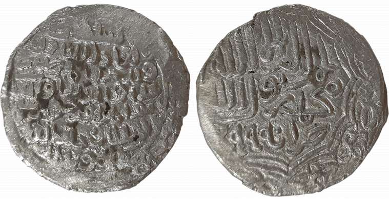 Ala al din Husain, Silver Tanka, 10.73g, AH 899, Khazana Mint (G&G# B696). Very fine+, rar