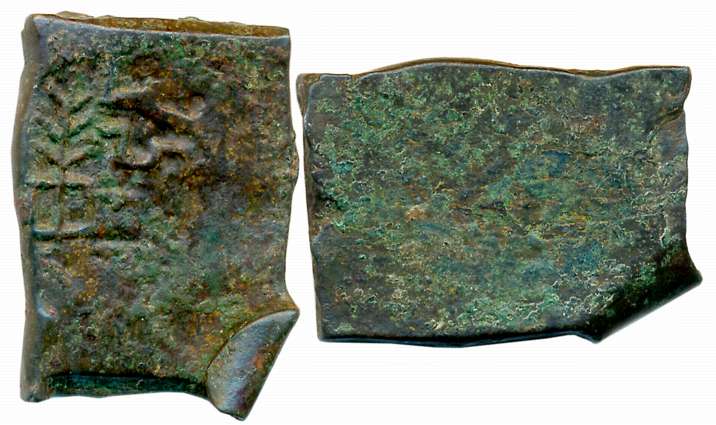 Post Mauryan, Eastern Malwa, City State, Vidisha, Copper Alloyed, 9.73g, Uniface, Tree-in-