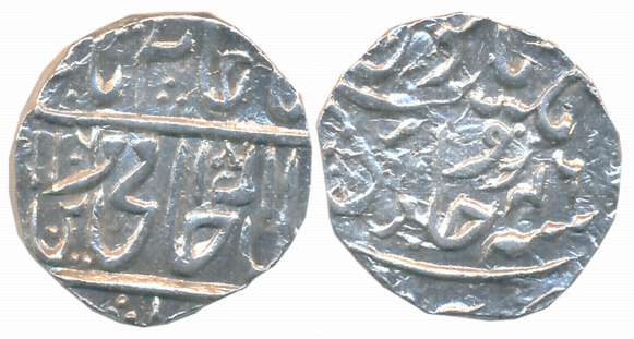Jankoji Rao, Silver Rupee, 10.88g, Sipri Mint, in the name of Shah Alam II, AH 1106 (Sic)/