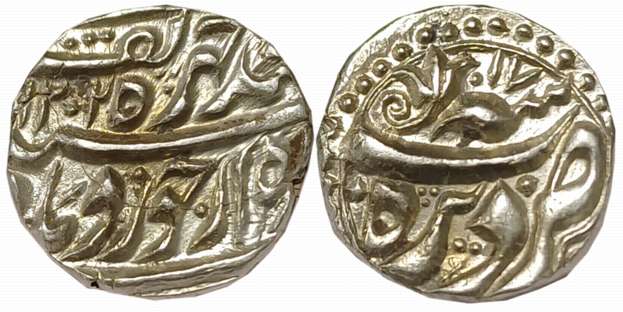 Afghanistan, Taimur Shah Durrani, Silver Rupee, 11.39g, Dear Mint, AH 1202 RY 17 (KM# 328)