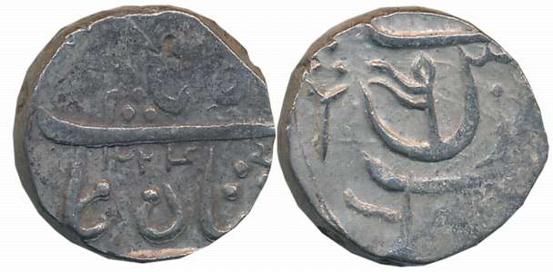 Nashik- Gulshanabad, Silver Rupee, 11.05g, AH 1224, in the name of Shah Alam II, Jhari Pat