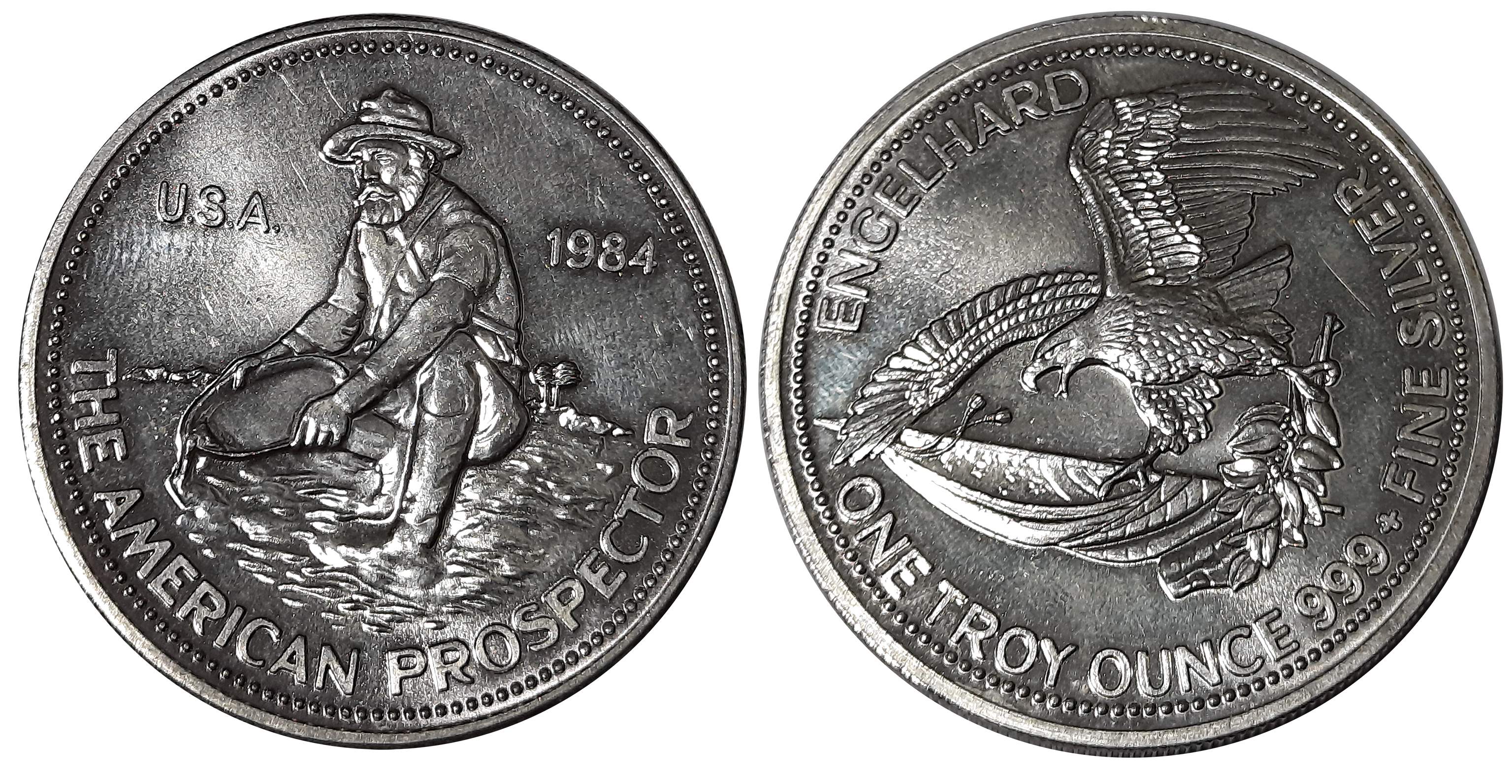 USA, Silver (999) Bullion Coin, One Troy Ounce, 31.17g. Uncirculated.