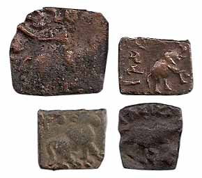 Satavahanas, Copper and Lead (8), numerous types and varieties. Fine to About Very Fine, S