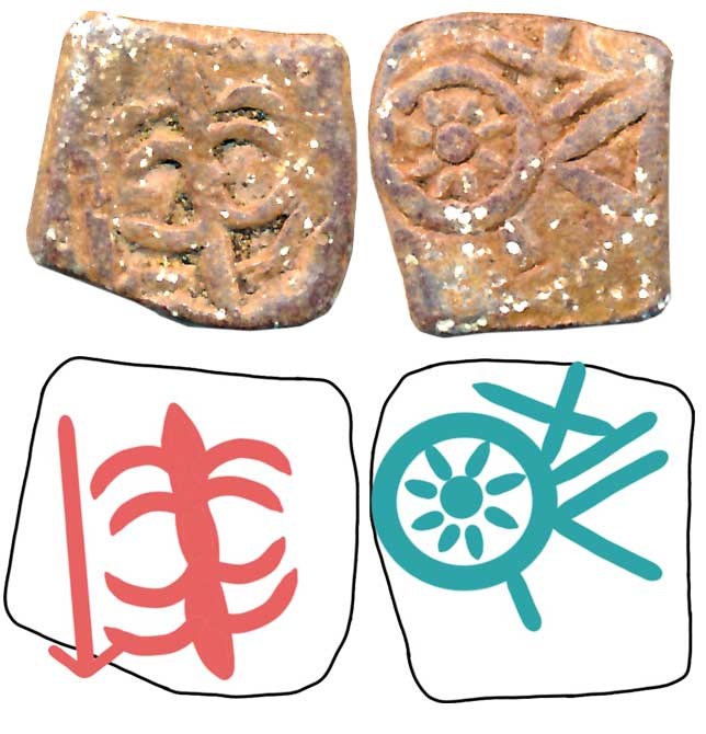 Western Kshatrapas, Newase-Paithan / Bhokardan series, Kshaharata house, Attributed to Nah