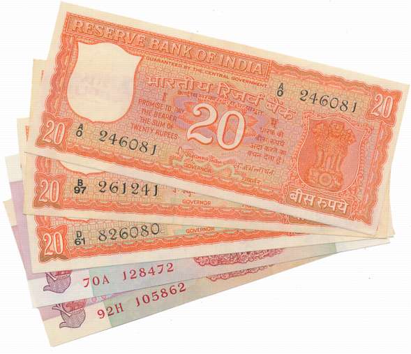 Rupees 20 (33), “E1-E33”, Set of 33 different Signature, Complete up to Raghuram Rajan, R 
