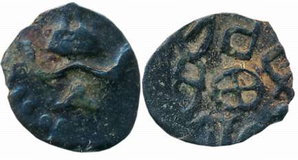 Rashtrakutas, attributed to Govinda III, Balavaloka, Central Maharashtra region, Alloyed C