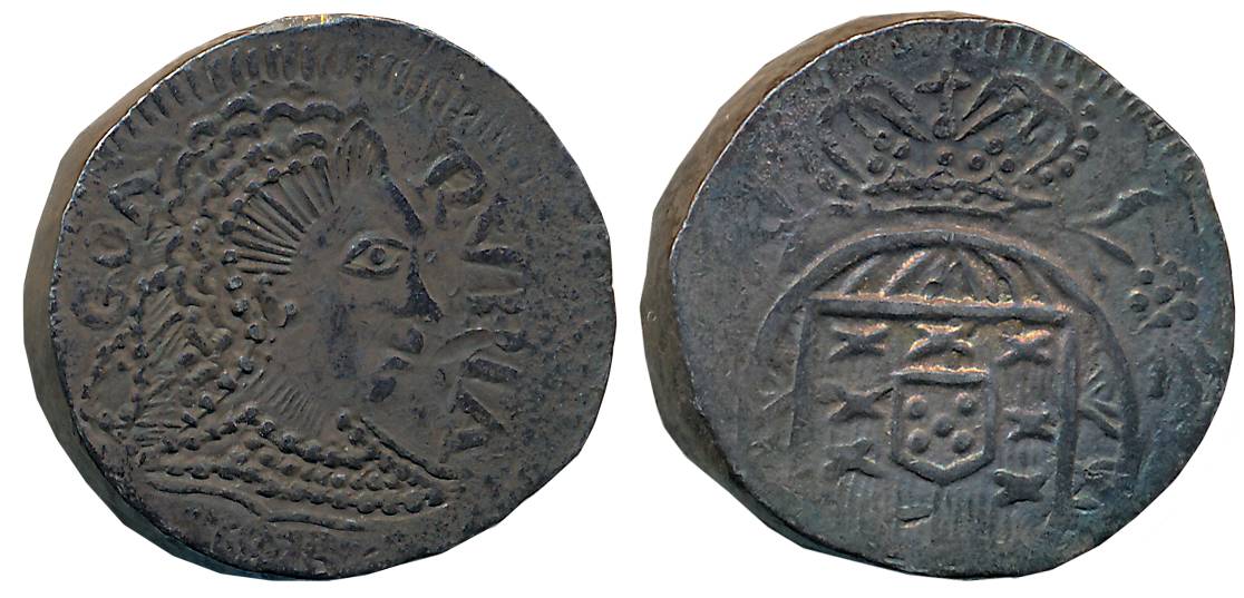 Goa, D. Joao VI, Silver Rupia- 600 Reis, 10.88g, 1826, Obv: Bust of Joao VI to right, Rev: