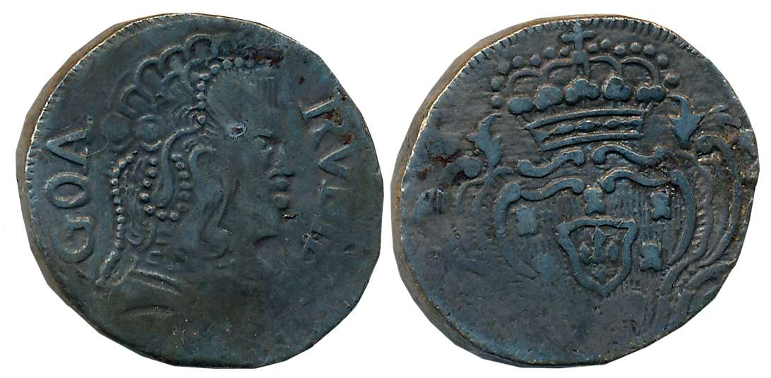 Goa, D. Maria I, Silver Rupia- 600 Reis, 10.81g, Obv: Bust facing right, legend and date, 