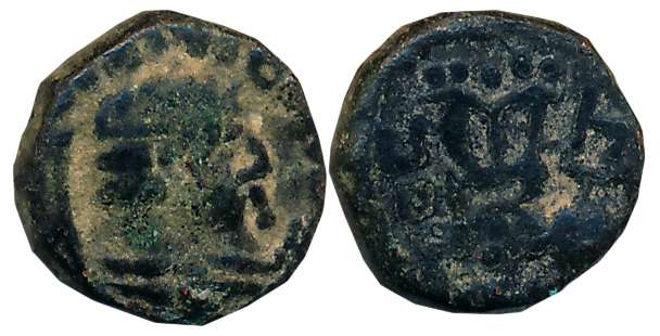 Kshatrapas of Mathrura, Rajuvula, Billon Drachma, 2.22g, Obv: Diademed bust of Rajuvula to