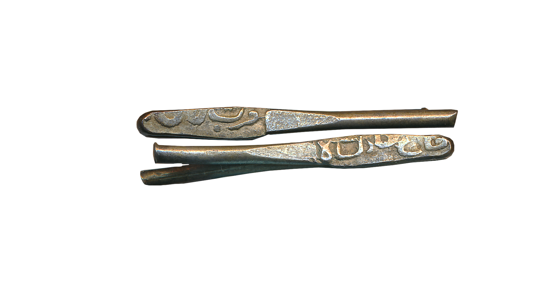 Ali Adil Shah, Silver Larin, 4.70g, Dabul Mint (G&G# BJ37). Very fine.