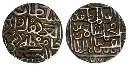 Muhammad Shah I, Silver, Tanka, Ahsanabad Mint, AH 775 (G&amp;G BH27). Very Fine+, Scarce.