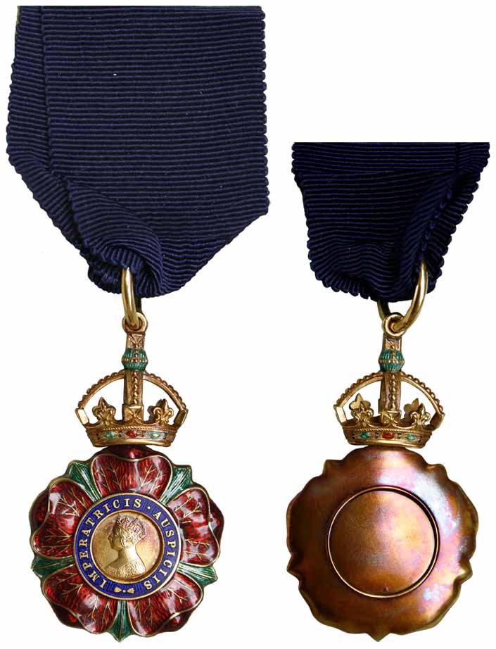 CIE Medal, Victoria, Companion of the Order of the Indian Empire, medal in gold with ename