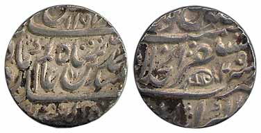 Akbarabad (Agra), Mustaqir al Khilafat Mint, Silver, Rupee, in the name of Shah Alam II, A