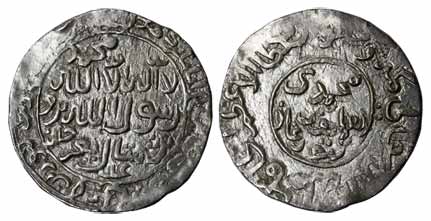 Humayun, Silver, 11.03 g, Rupee, Lak(n)ur Mint, Shahada on obv, Muhammad ghazi humayun lak