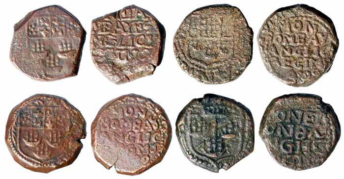 Bombay Anglica Paisa, Copper (4), various varieties. Fine+ to Very Fine, Scarce. 4 coins